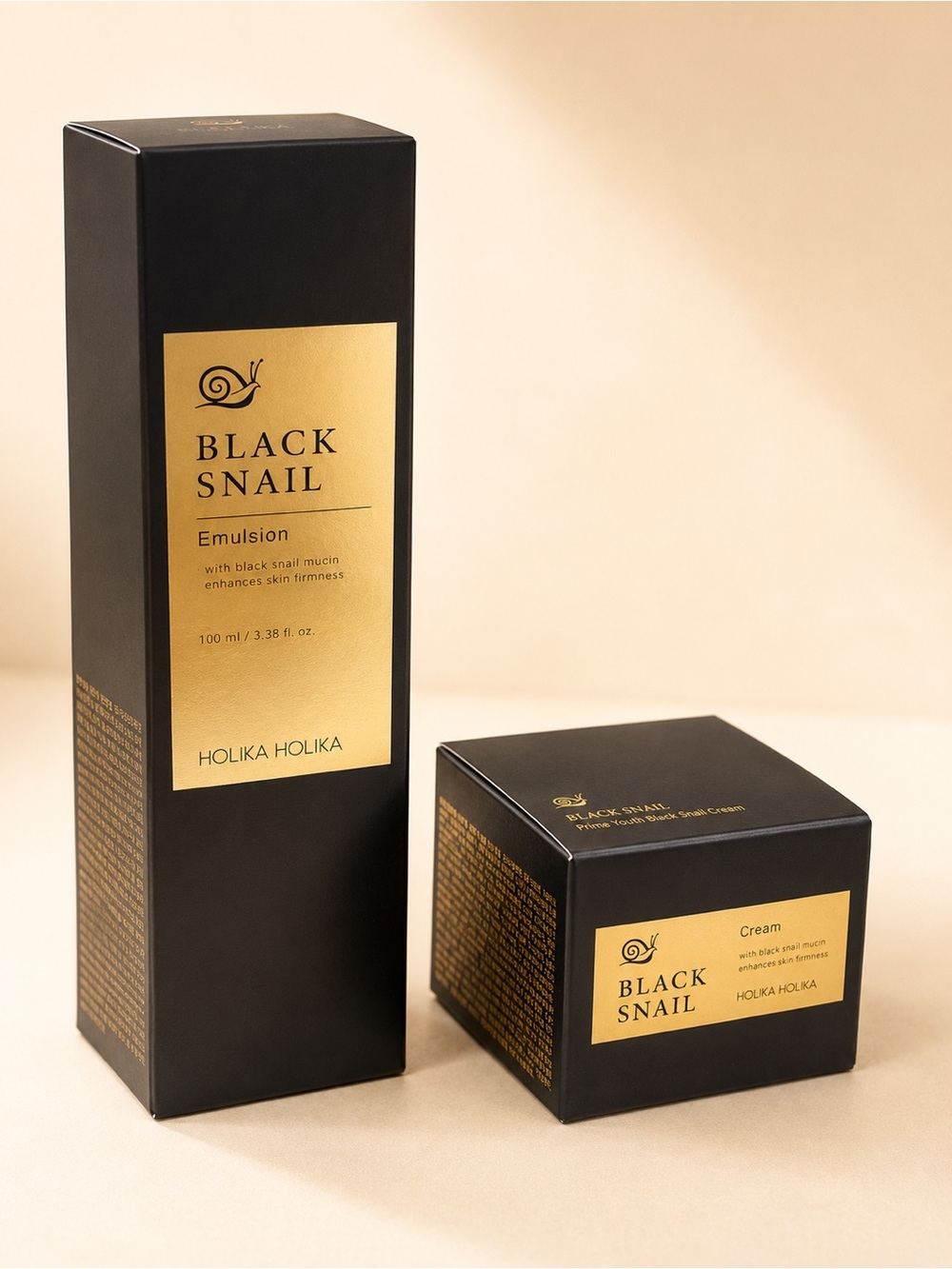 Holika Holika Prime Youth Black Snail 2-Piece Skincare Set | K-Beauty